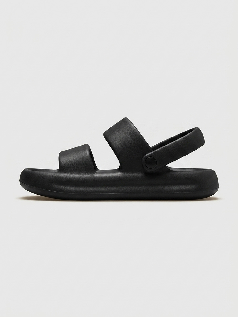 Strut Anti Slip Eva Casual Sandals Black - DSS201B
